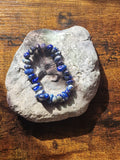 Lapis Lazuli Pebble Bracelet ~ 8mm