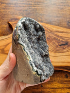 Black Amethyst Geode