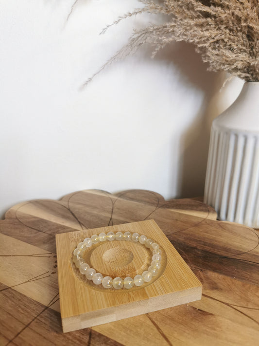 Golden Rutile Crystal Bracelet – 8mm