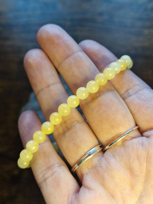 Aragonite Bracelet ~ 6mm