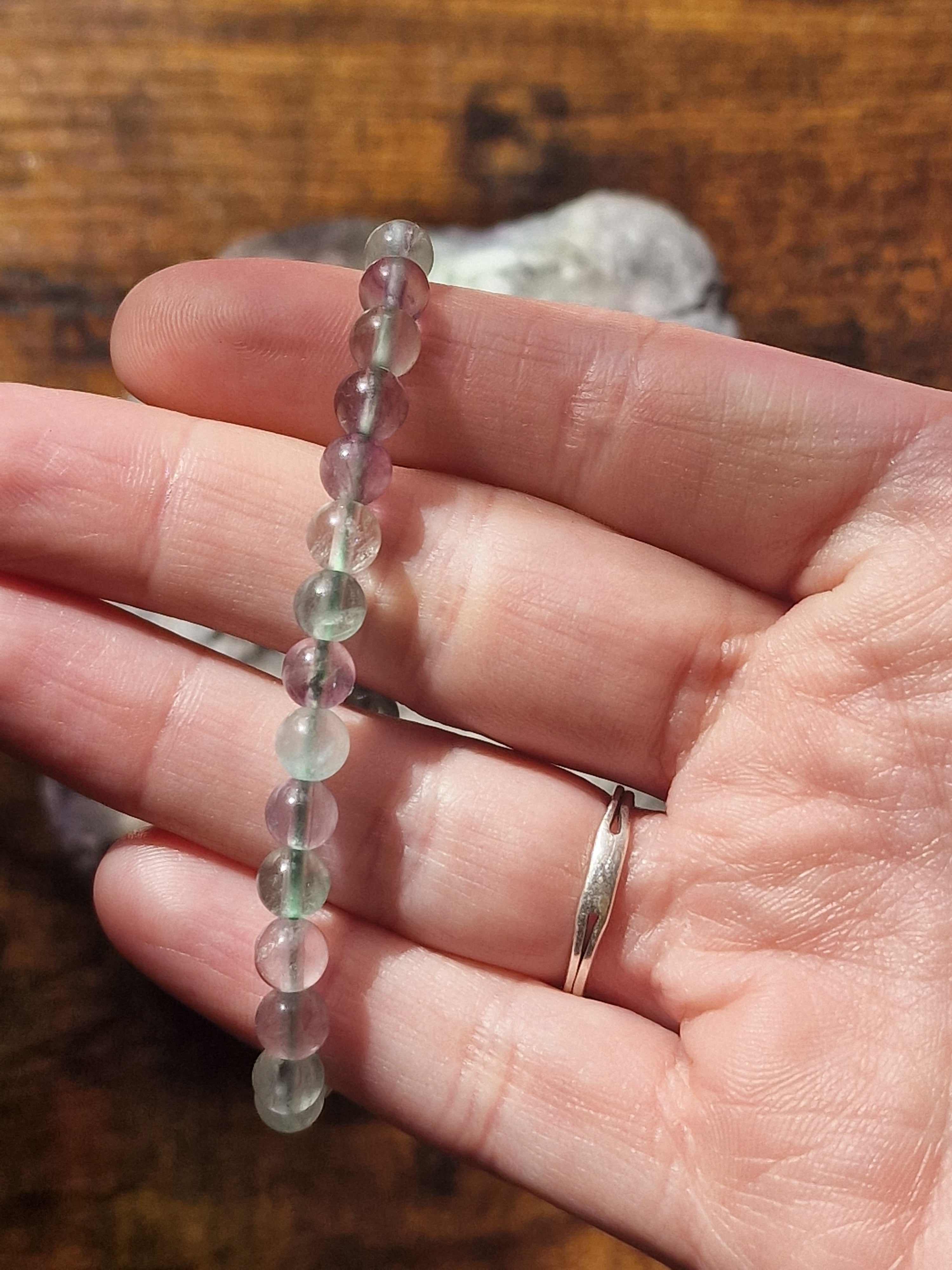 Fluorite Bracelet ~ 6mm