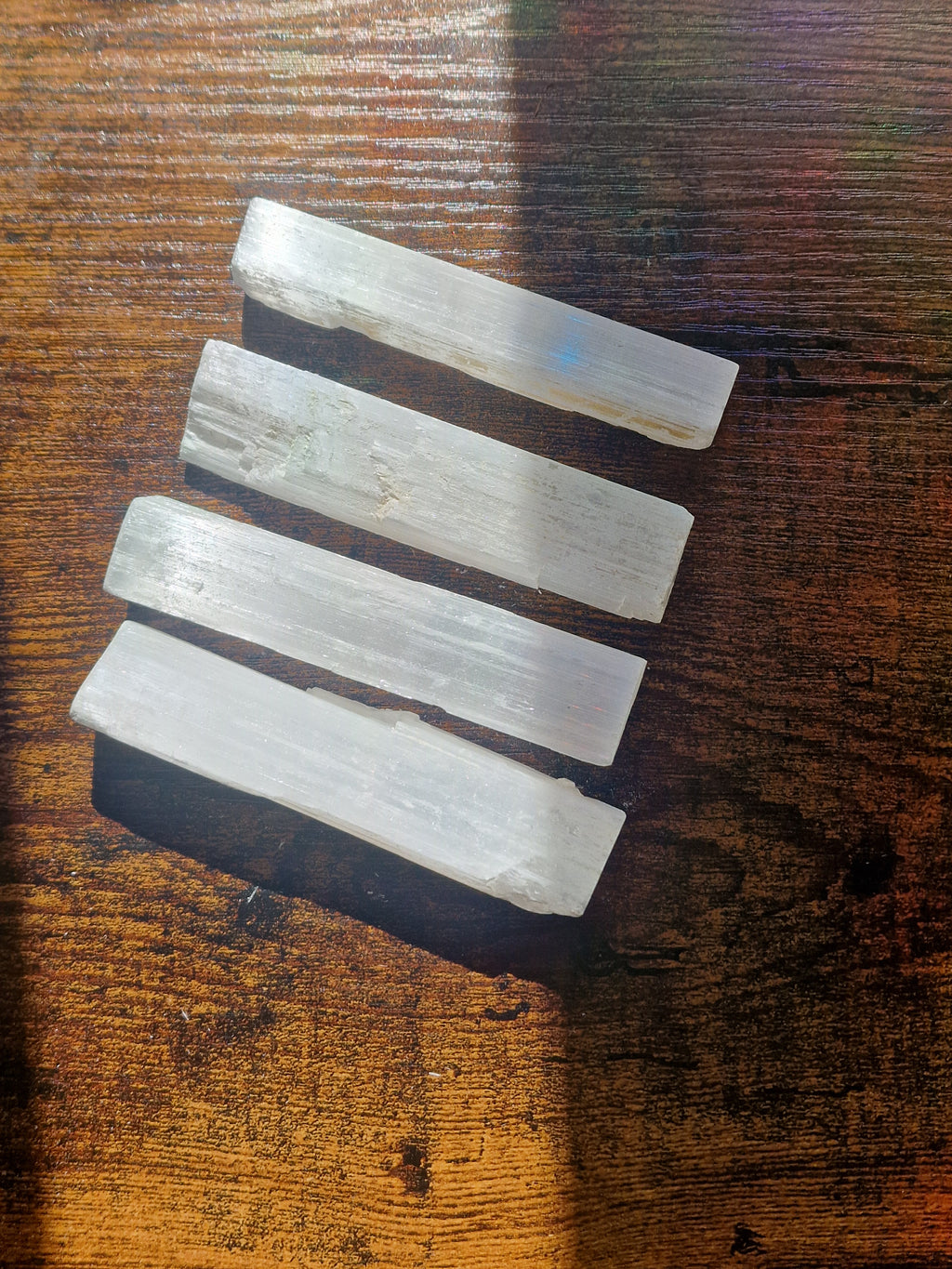 Raw Satin Spar Selenite Stick