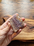 Banded Amethyst Slice