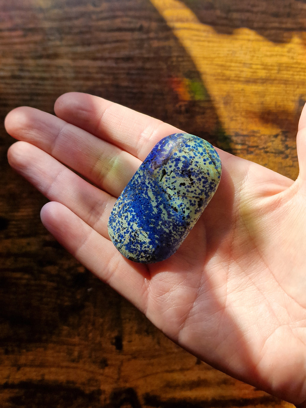 Azurite Palm Stones | Pick Your Own