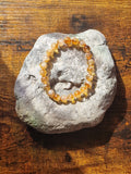 Heat treated Citrine Bracelet ~ 8mm