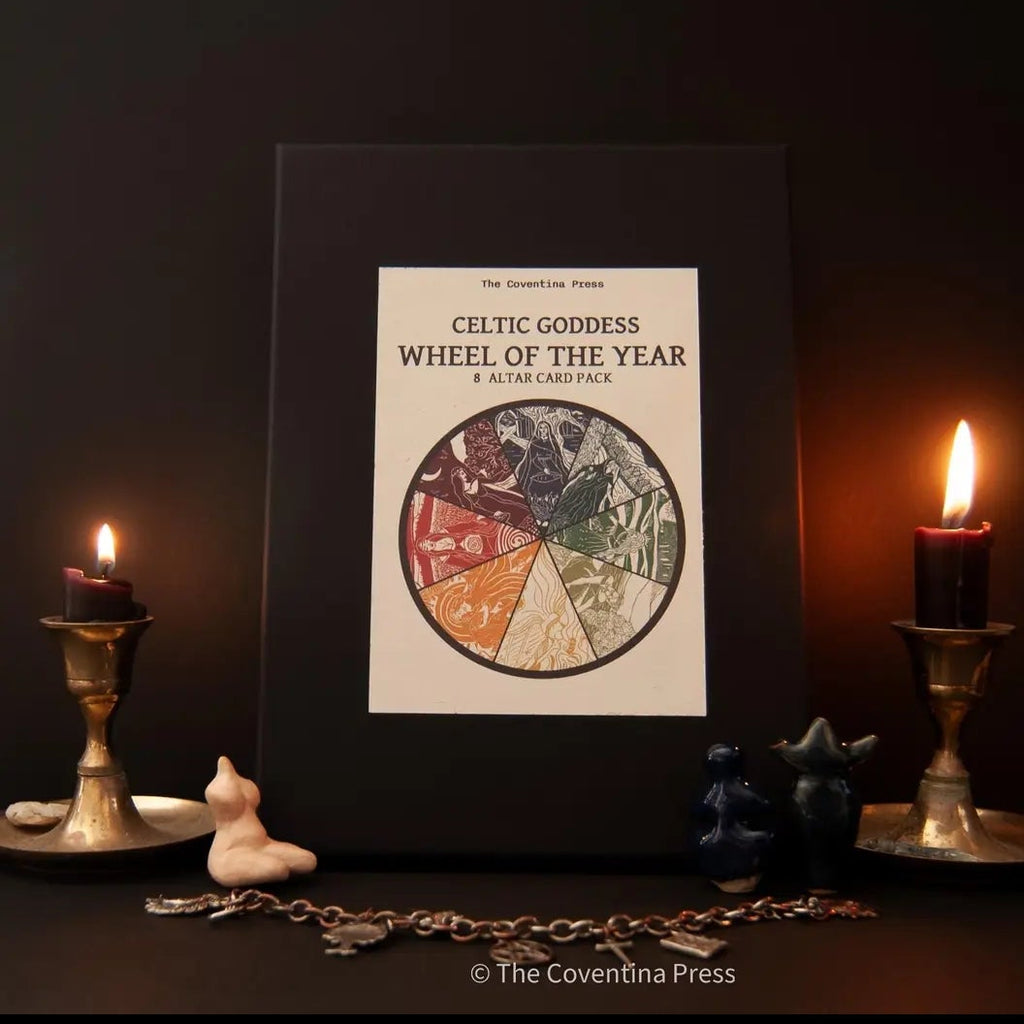 Wheel of the Year Sabbath Altar Cards