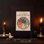 Wheel of the Year Sabbath Altar Cards