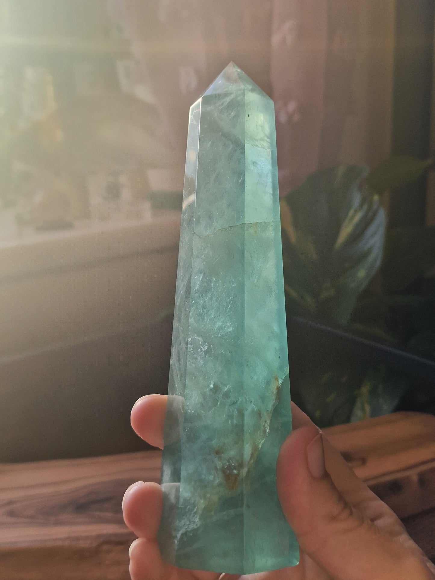 Green Fluorite Tower