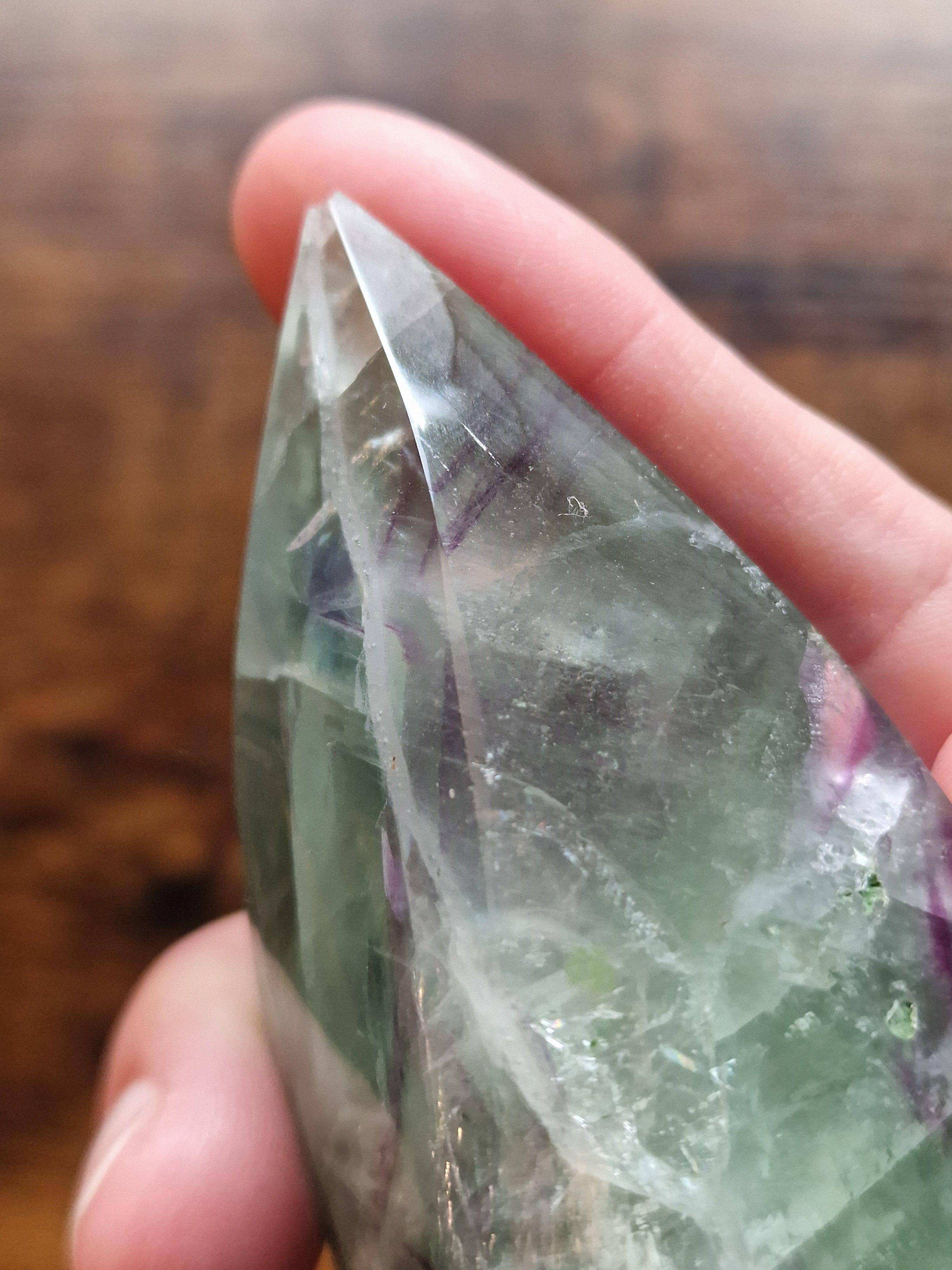 Fluorite Flame Freeform