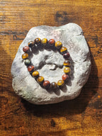 Mixed Tiger's Eye Bracelet ~ 10mm