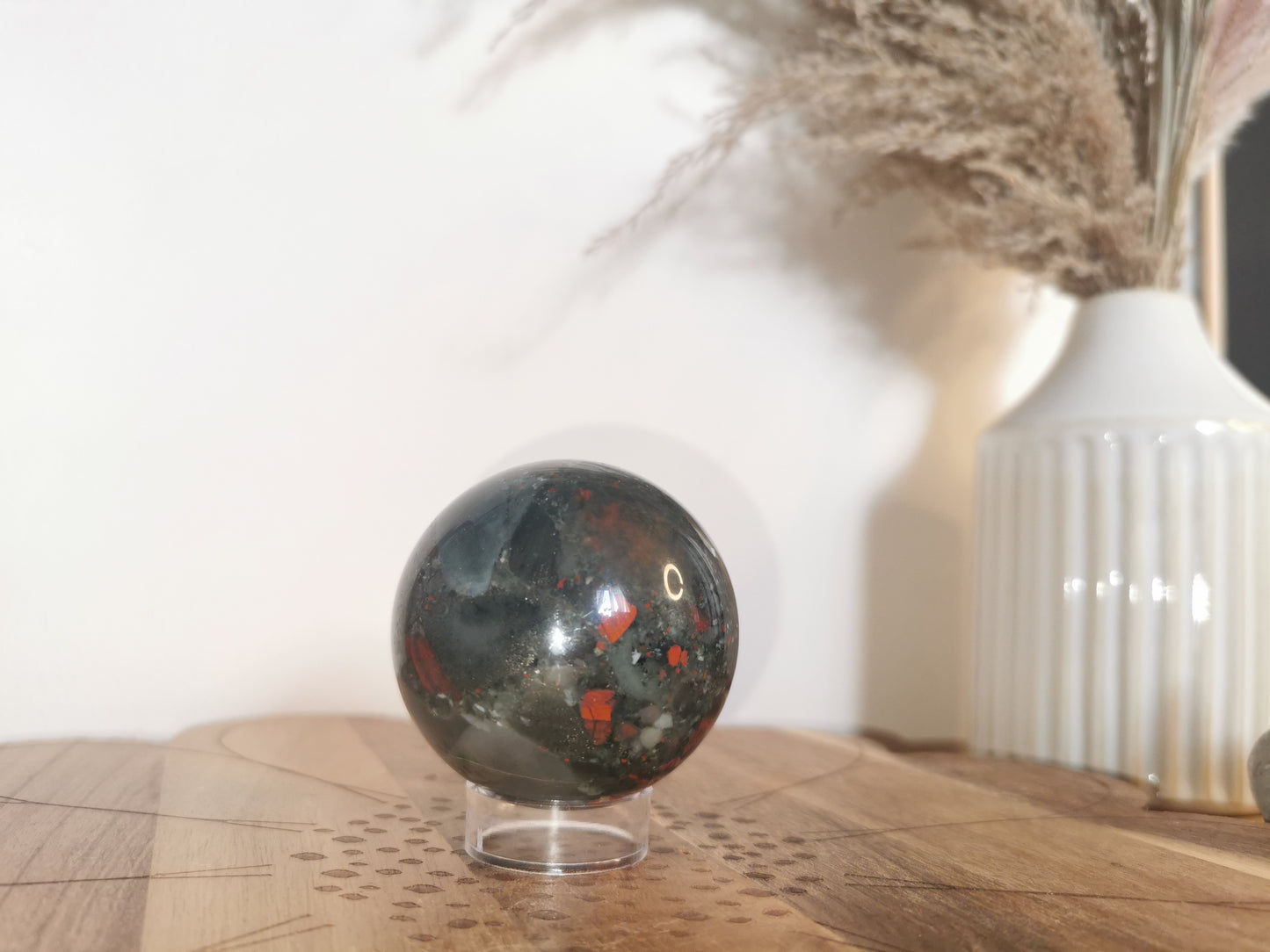 African Bloodstone Sphere