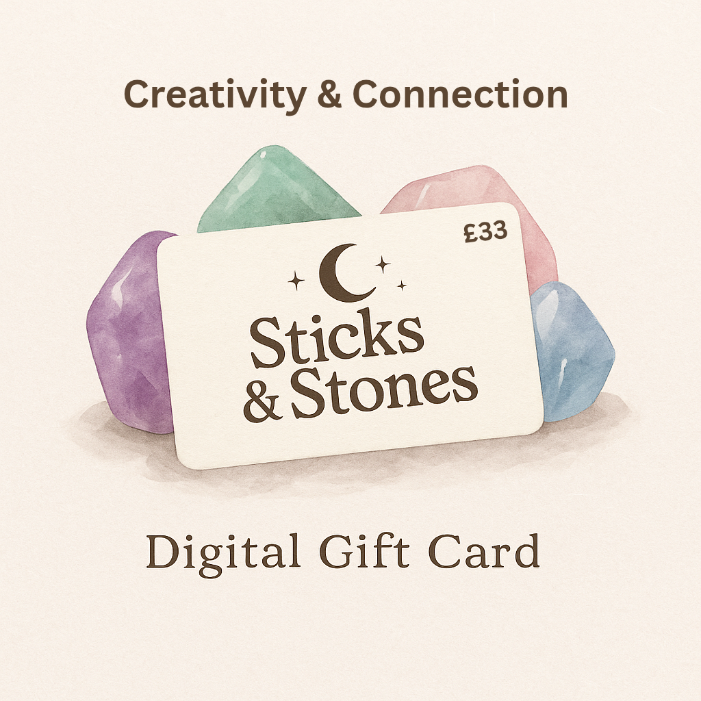 Sticks & Stones Digital Gift Card (A Gift of Angel Number Magic)