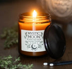 Green Witch Amber Jar Candles