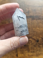 Tourmalinated Quartz Tower