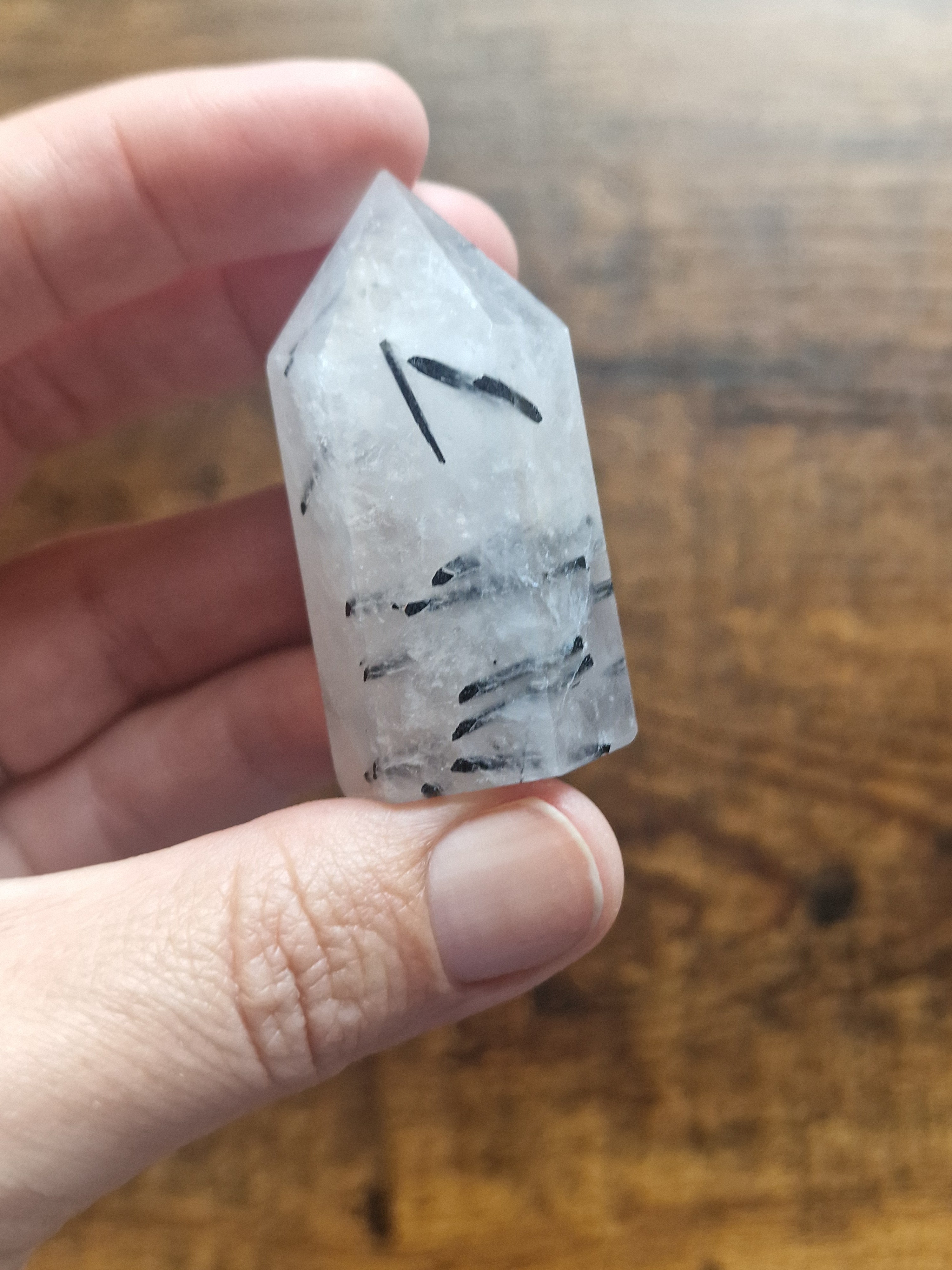 Tourmalinated Quartz Tower