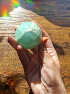 Pistachio Calcite Sphere