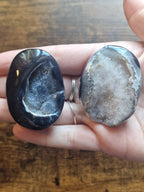 Black Onyx Palm Stone