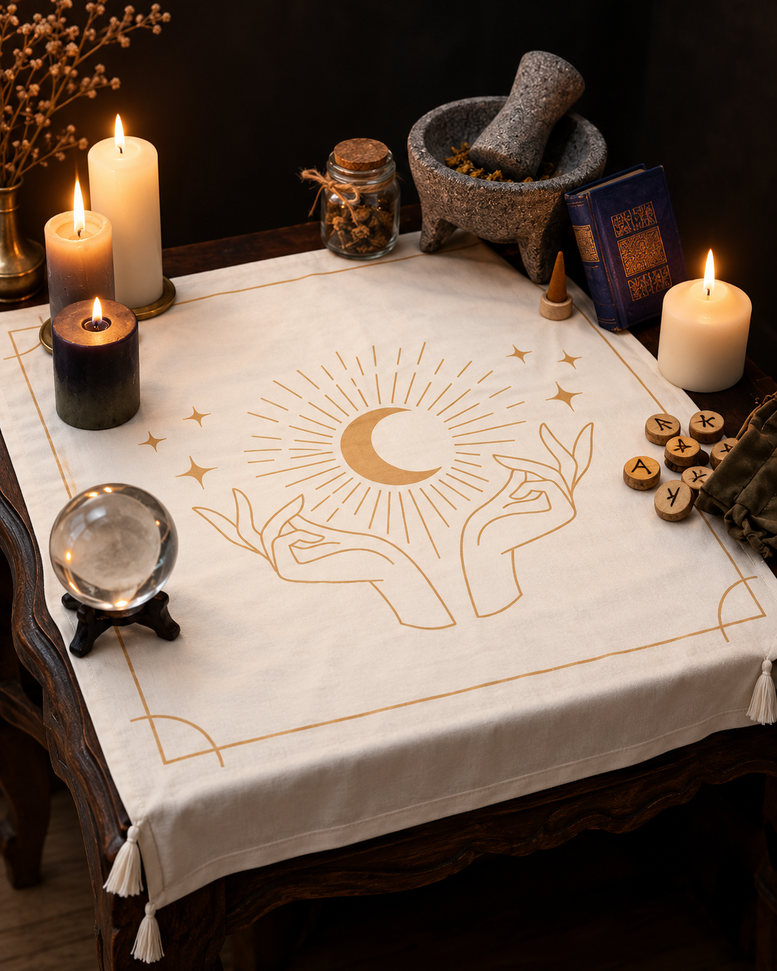 Altar Cloths | Tarot, Moon & Ritual Designs