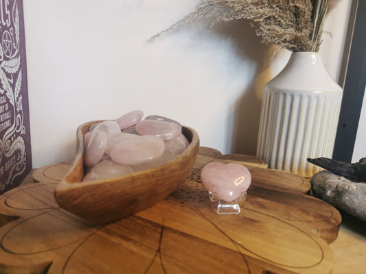 Rose Quartz Hearts