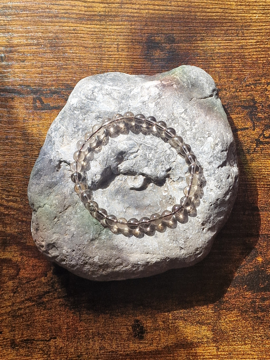 Smoky Quartz Bracelet ~ 6mm