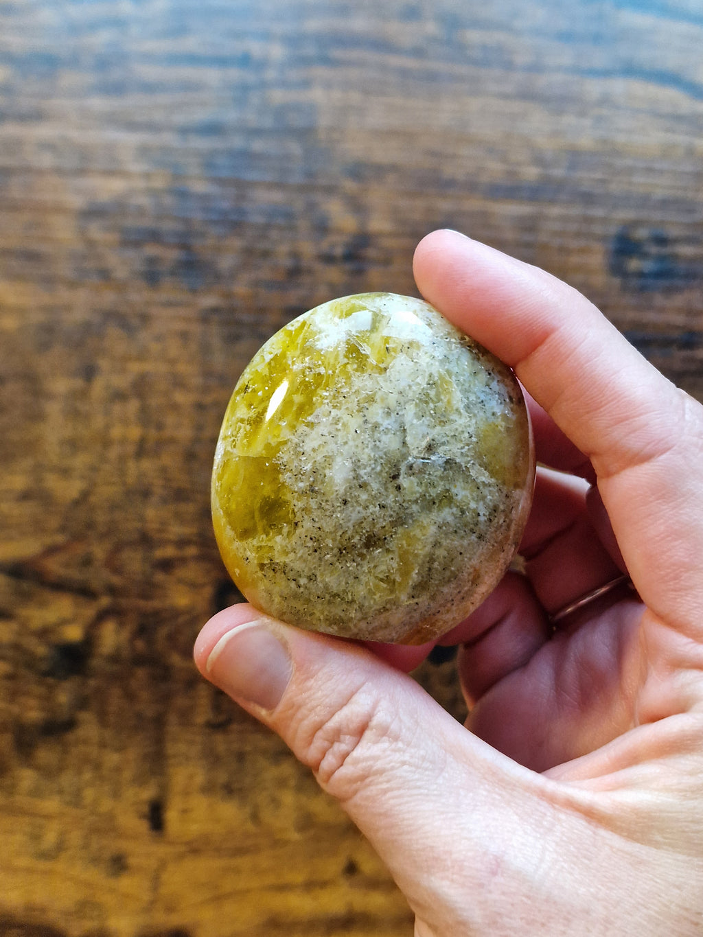 Mini Yellow Opal Freeforms