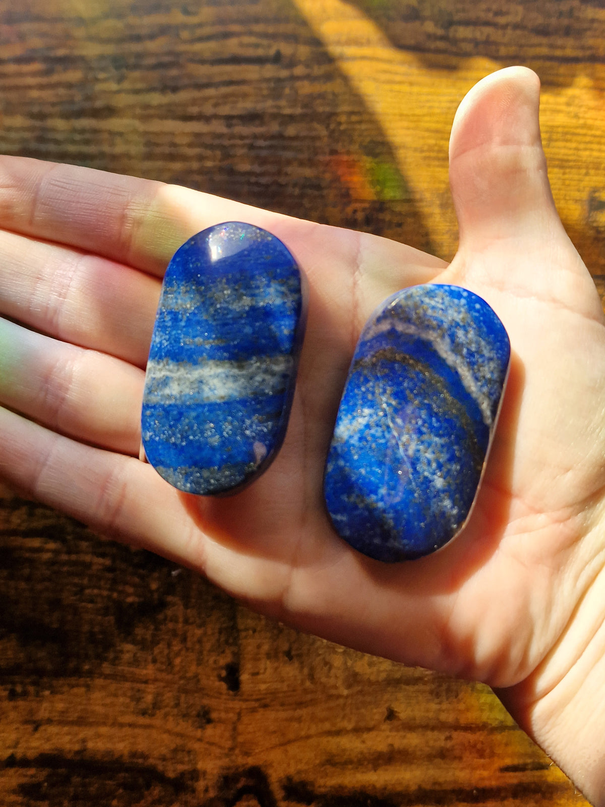Lapis Lazuli Palm Stones | Pick Your Own