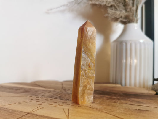 Golden mica tower