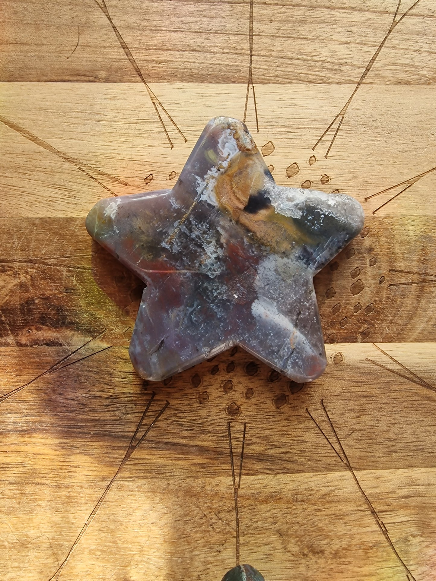Moss Agate Stars 🌿✨ (Choose your own)
