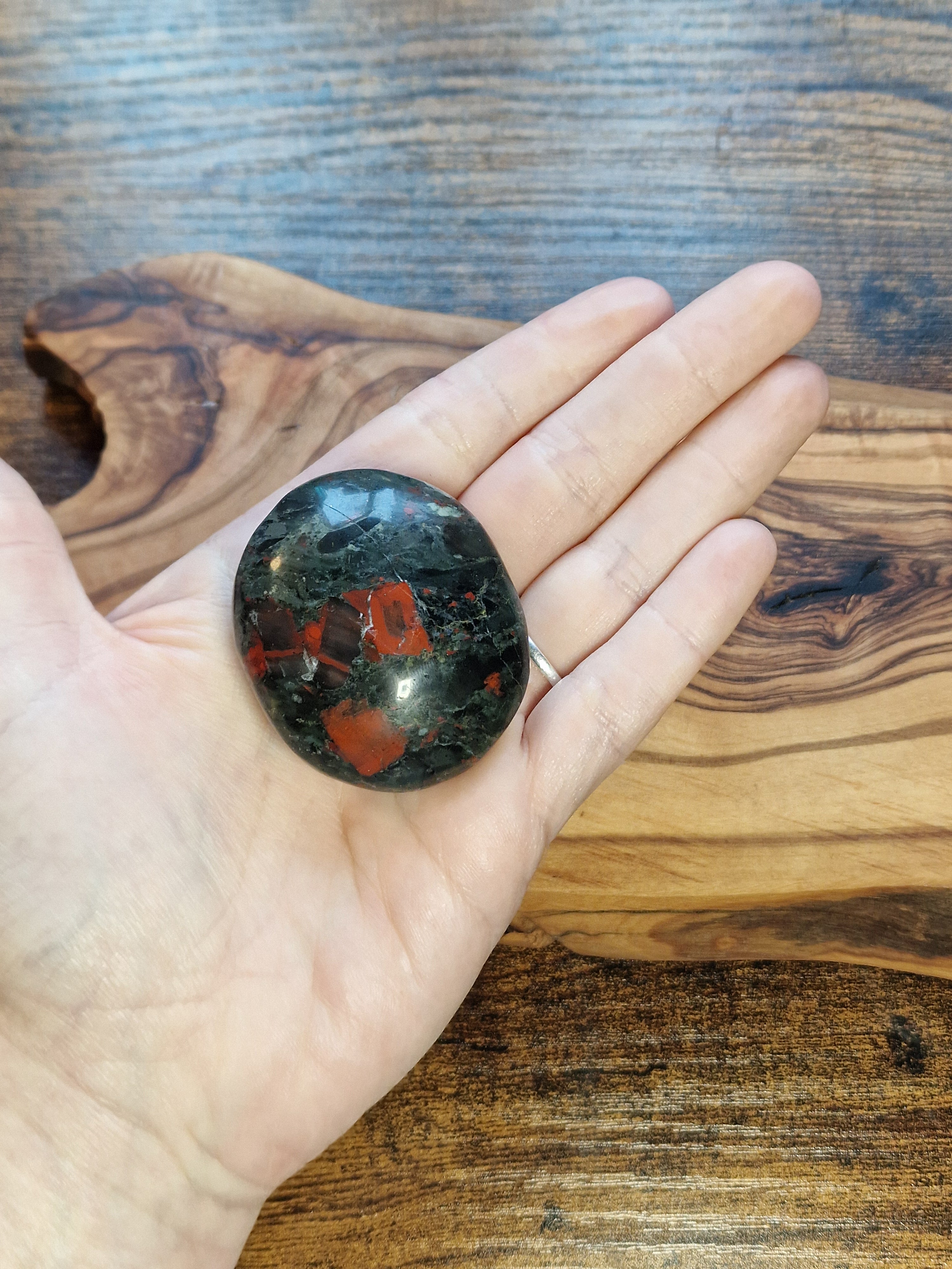 African Bloodstone Palmstone