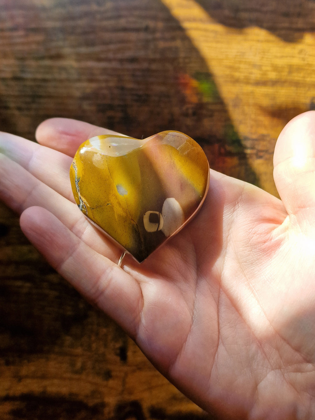 Mookaite Crystal Hearts | Pick Your Own