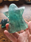 Fluorite Ghost Carvings | Pick Your Own