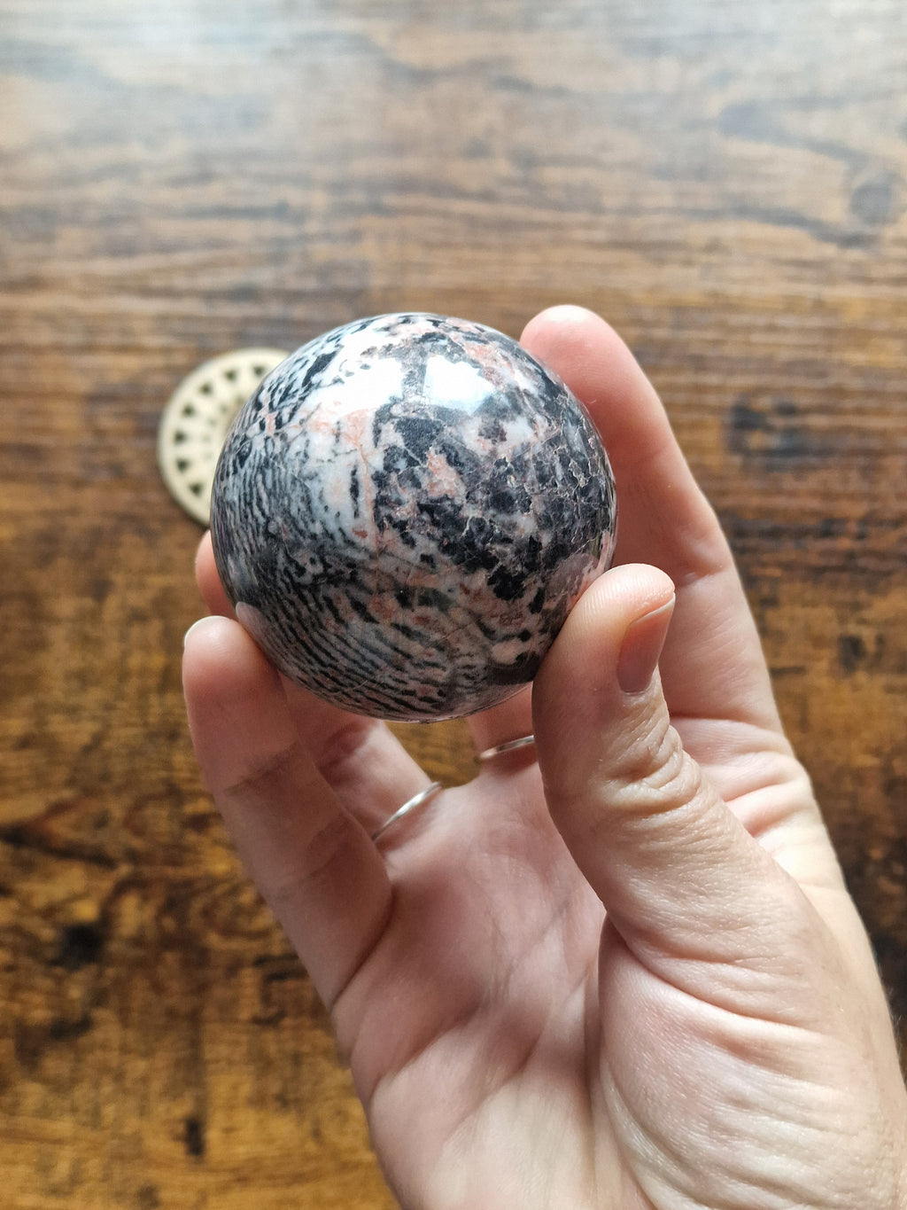 Medium Zebra Jasper Sphere