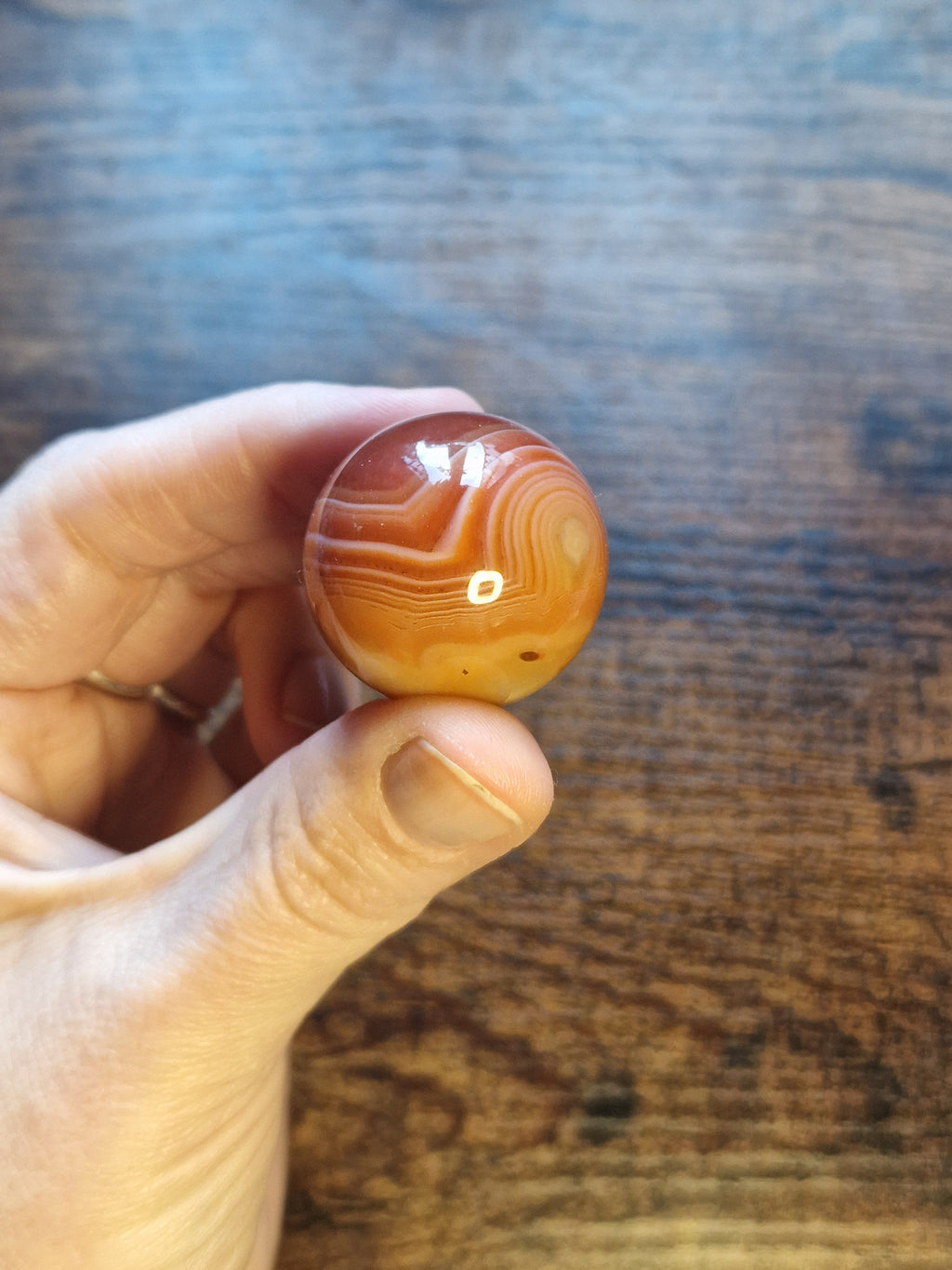 Carnelian Agate Spheres