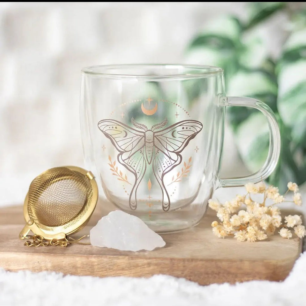 Double Walled Glass Mug with Tea Infuser