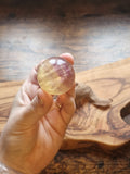 Golden Fluorite Sphere