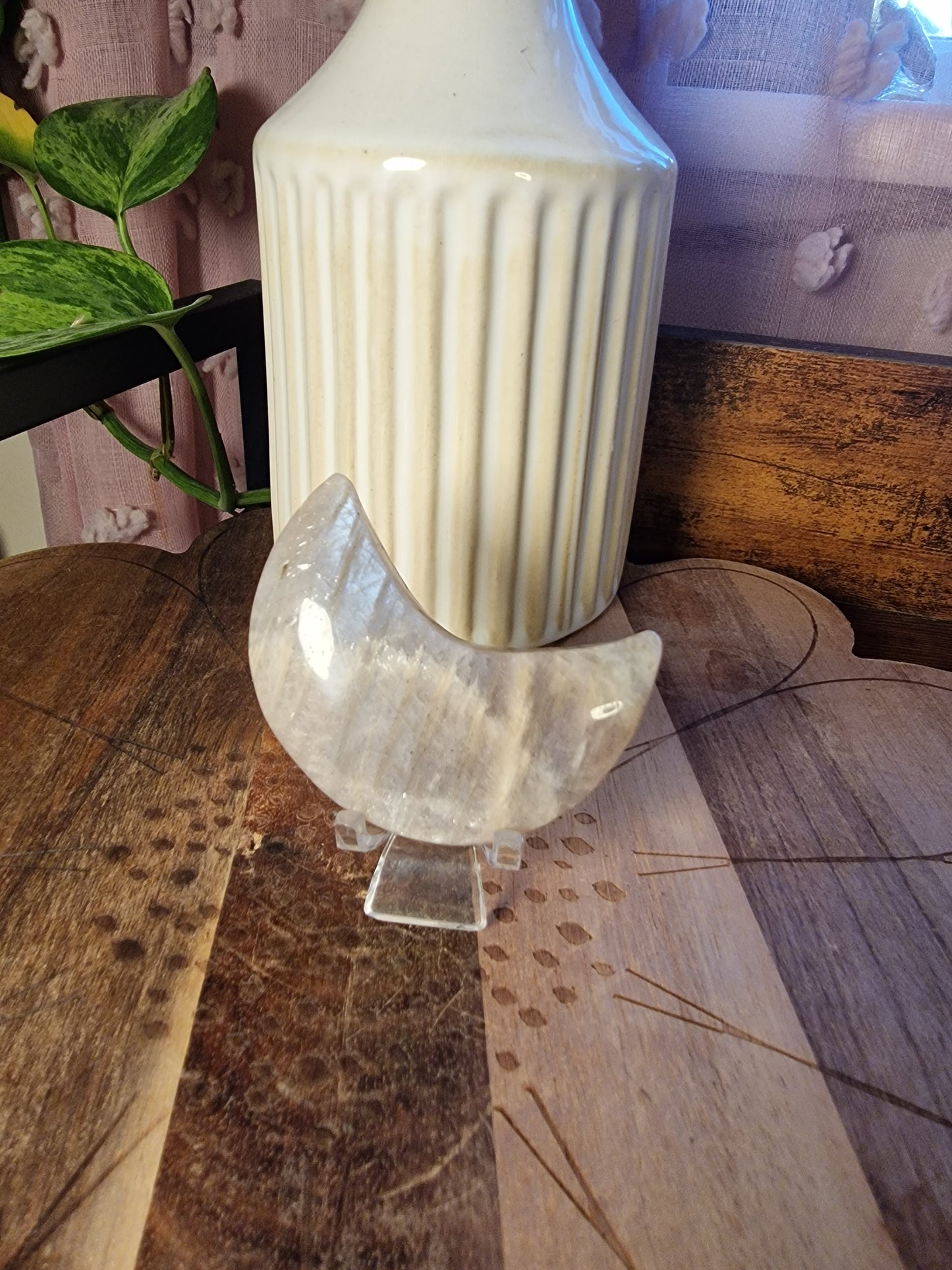 Moonstone Crescent Moons