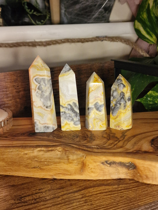 Crazy Lace Agate Tower