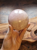 Rose quartz sphere