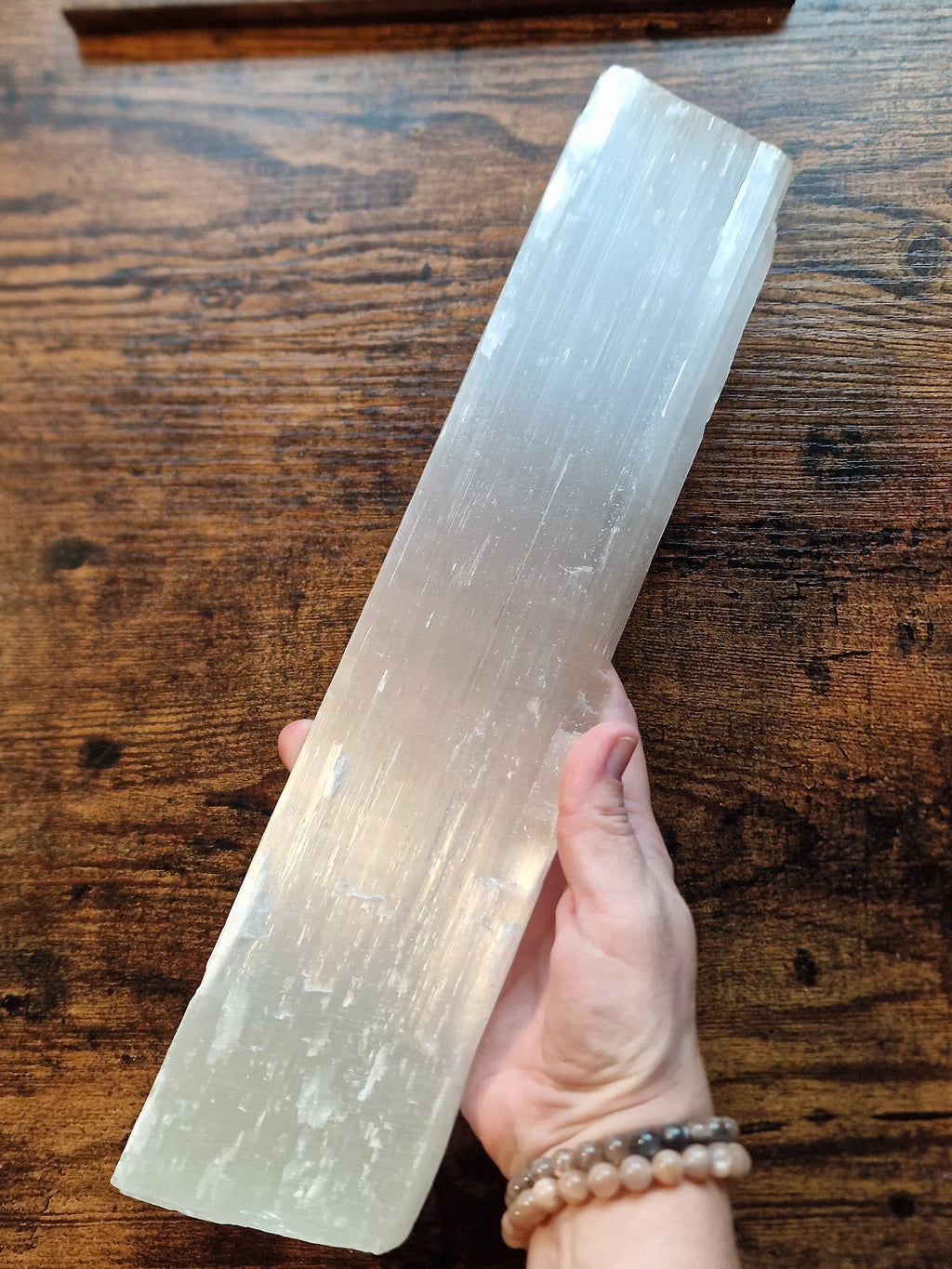 Extra Large Selenite Log • 2.46kg