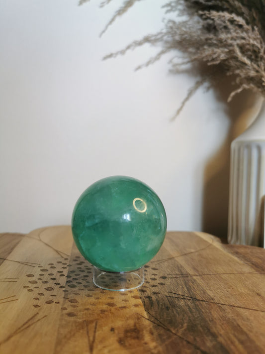 Green Fluorite Sphere✨️