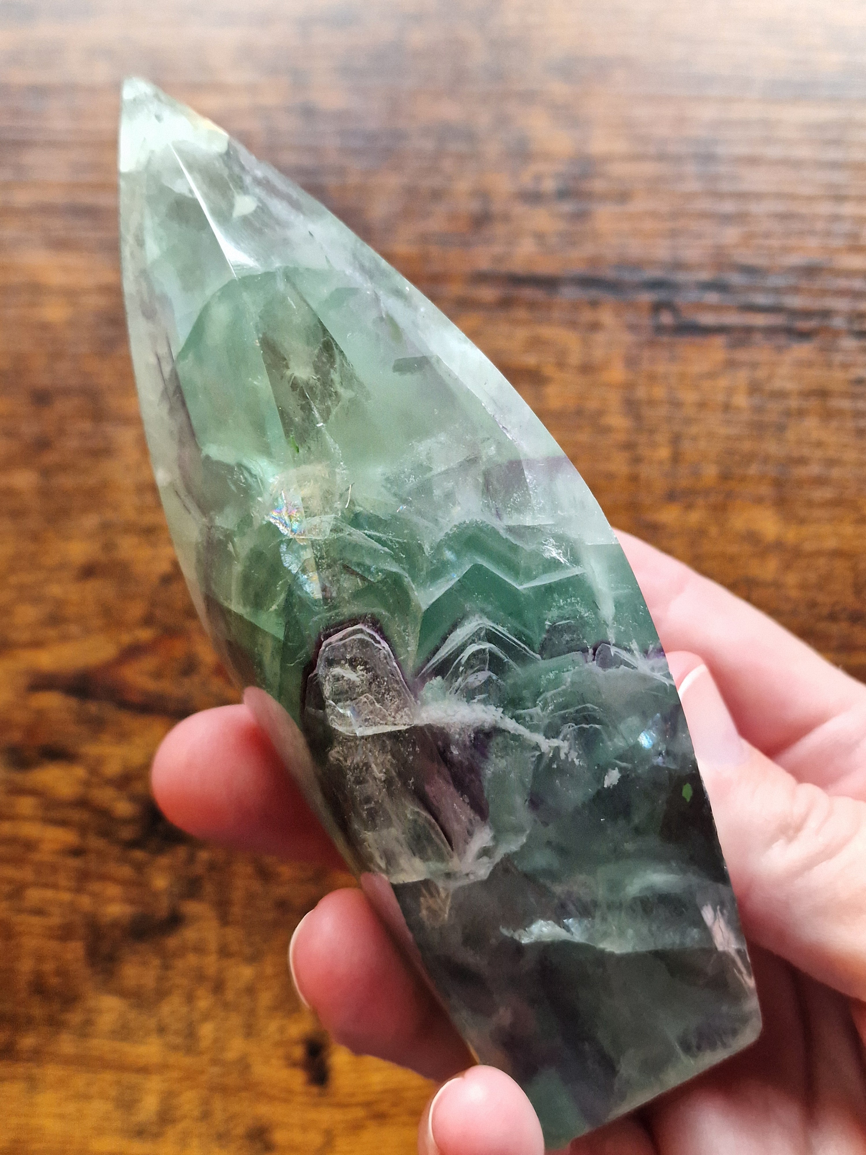 Fluorite Flame Freeform