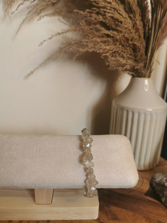 Herkimer Diamond Bracelet on 925 Silver