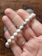 Howlite Bracelet ~ 8mm