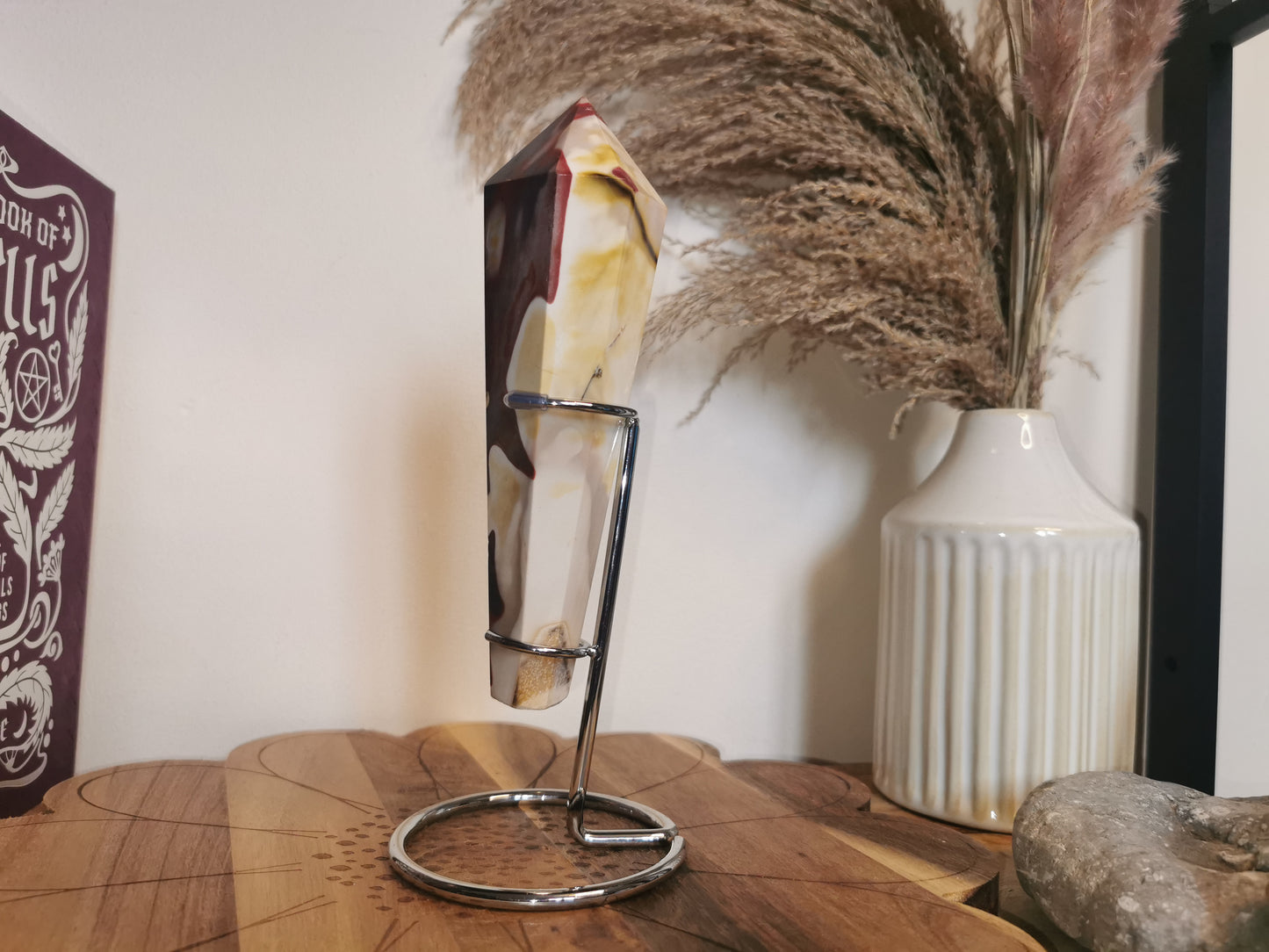 Mookaite Wand with Stand