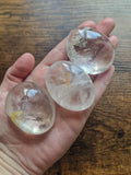 Clear Quartz Palmstones