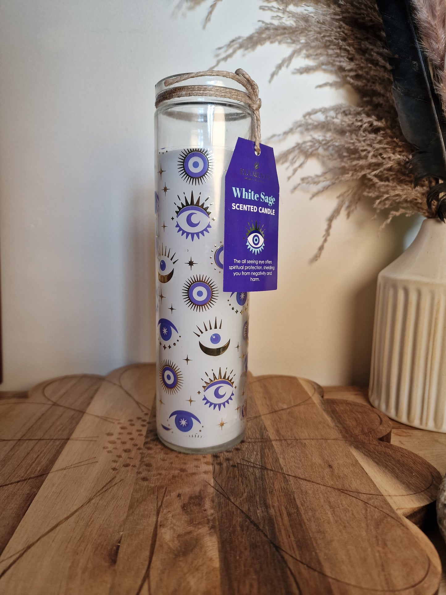 Tall Jar Candles – Various Scents & Designs