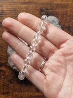 Clear Quartz Bracelet ~ 8mm