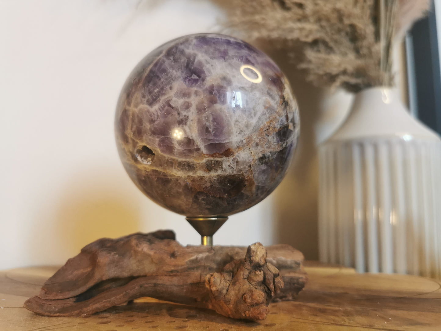 Dream amethyst sphere