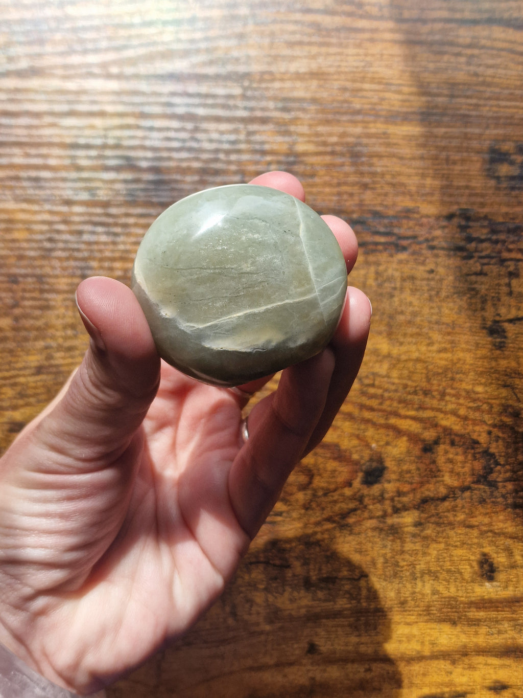 Mini Green Moonstone Freeform