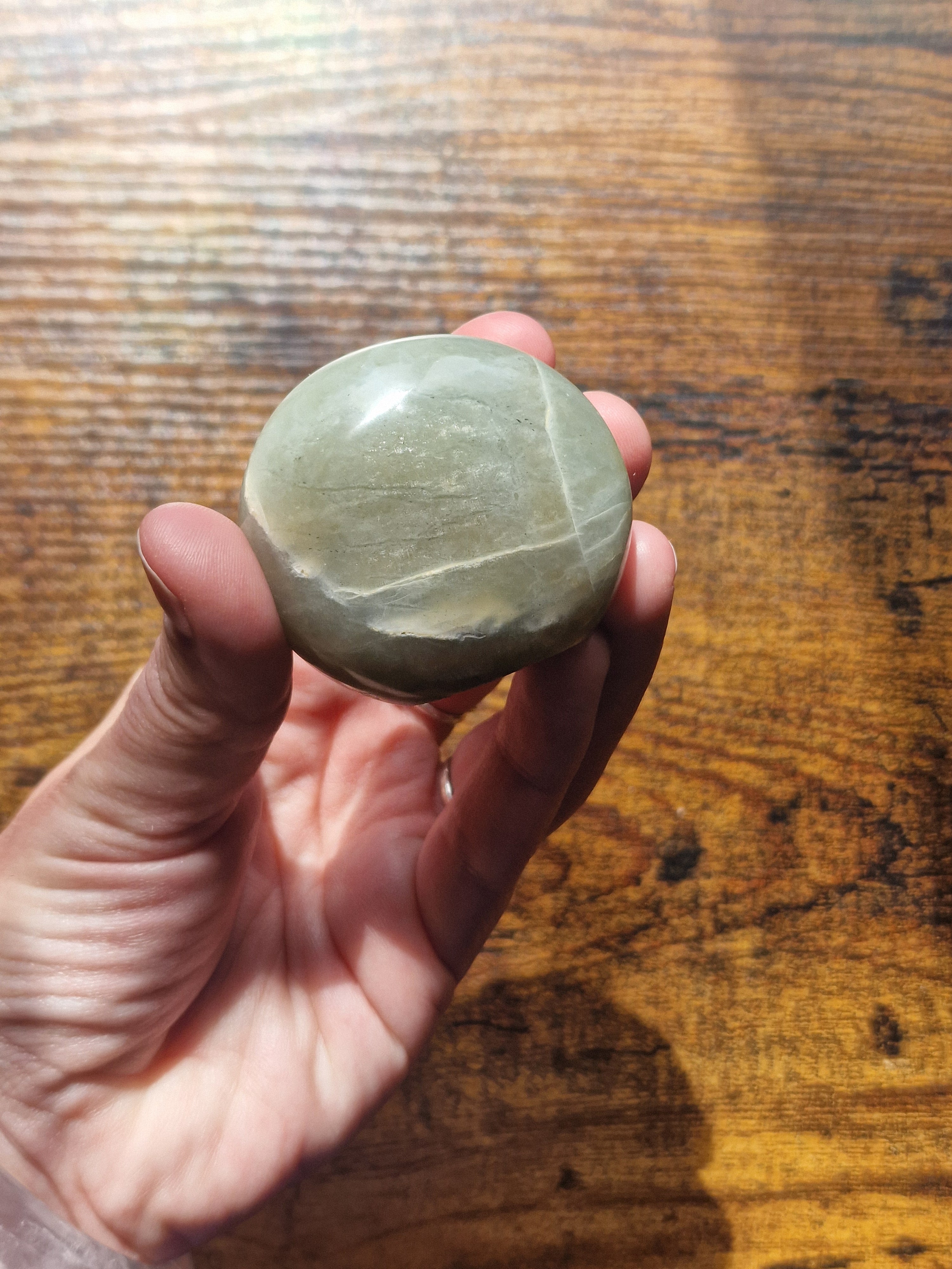 Mini Green Moonstone Freeform